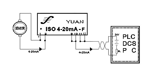 两线制4-20mA隔离配电器(无源型）