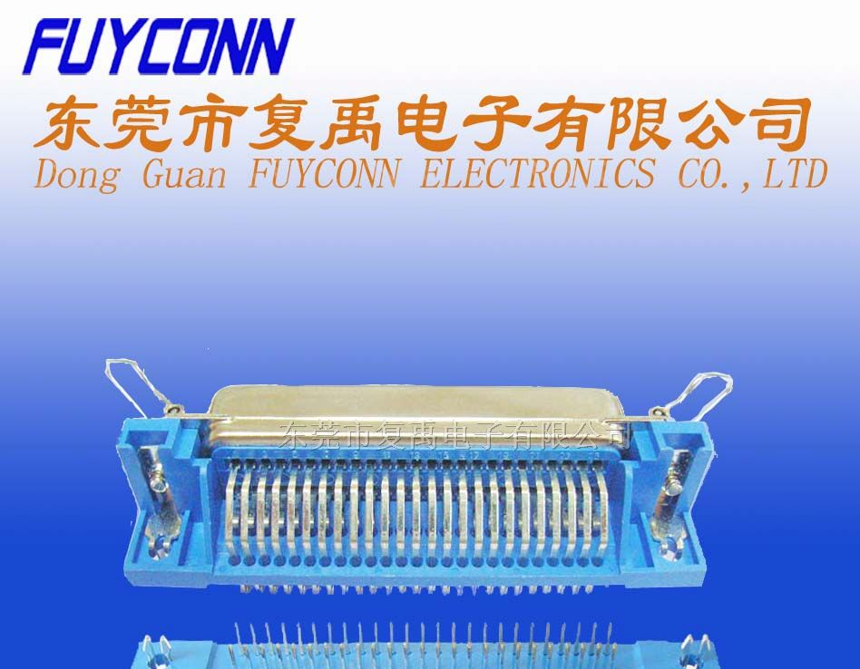 供应57连接器/CN连接器-90度50S母锁Z片勾耳连接器