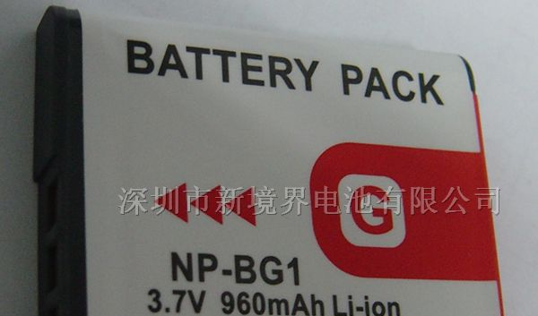 供应索尼数码相机电池 NP-BG1
