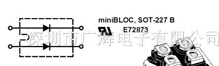 供应快速恢复二极管模块DSEI2X61-12B