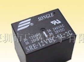 供应大功率继电器SRE-12VDC-SL-2C/SRE-24VDC-SL-2C