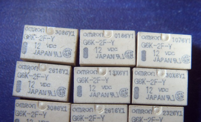 供应信号继电器G6K-2F-Y/12*6.5*5.2