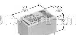供应10A微型功率(电力)继电器DK1A/20*12.5*10
