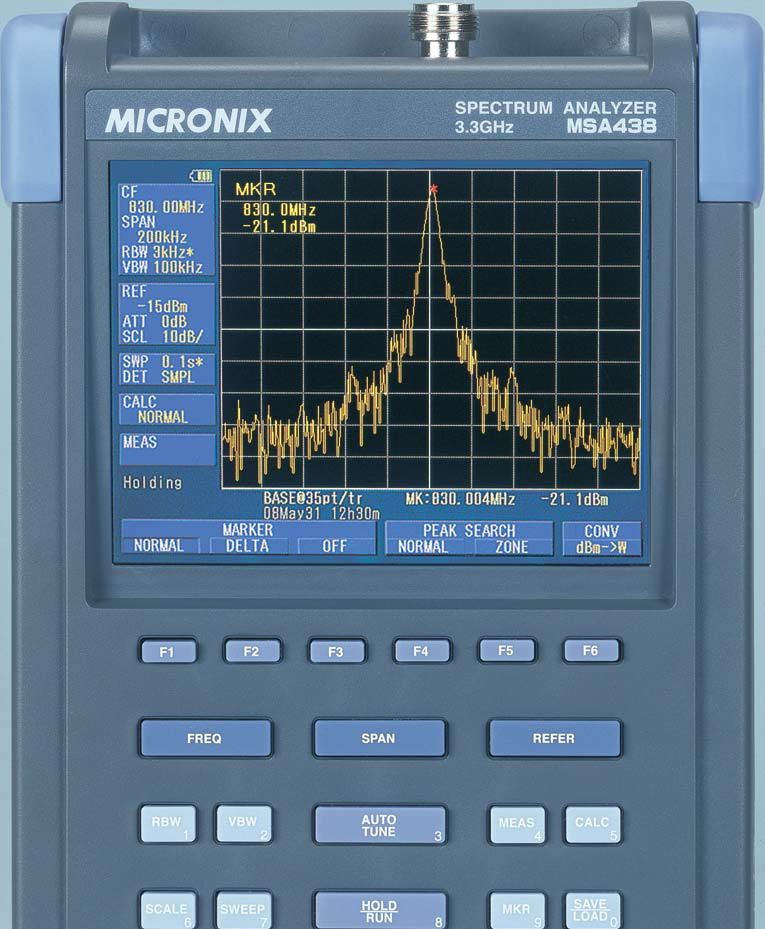 供应MSA458 8.5G手持频谱分析仪|总代理50 KHz～8.5GHz