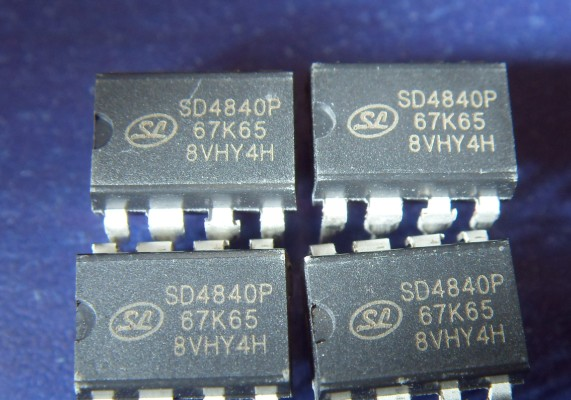 供应内置高压MOSFET电流模式PWM控制器IC/SD4840