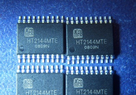 供应D类2×2.1W/4 Ω双声道单频功率放大器/HT2144
