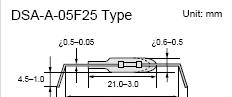 三菱放电管DSA-152MA-05F25