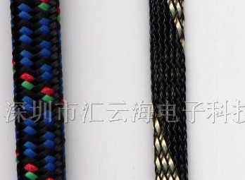 供应编织网管，尼龙网管，电线加网加工