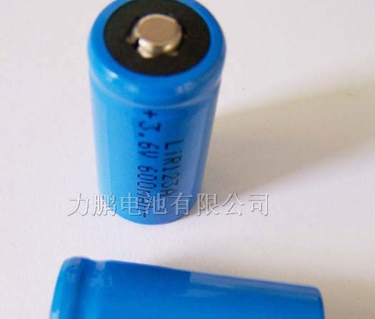 供应3.6VLIR123A锂离子柱式电池