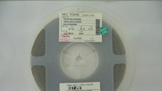 大量供应NEC贴片钽电容（环保无铅产品）
