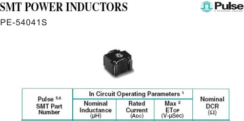 供应电感PE-54041S