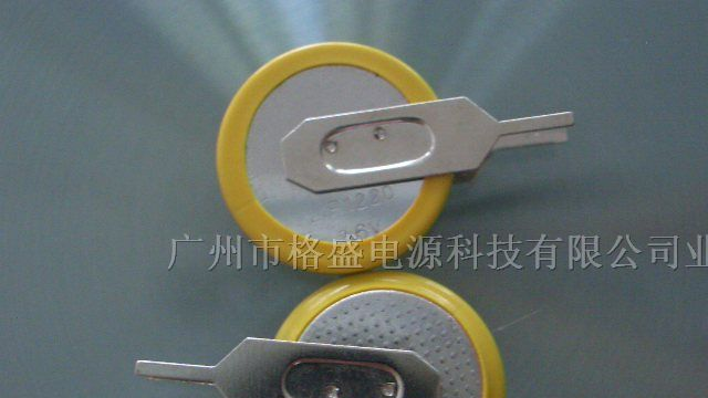 供应3.0V锂-二氧化锰纽扣CR1220电池