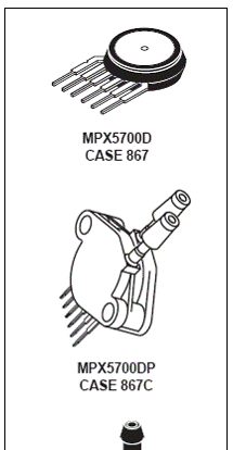 供应美国motorola/freescale气体压力传感器