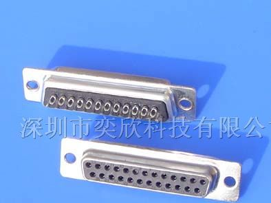 供应D型插座 焊线式 25P