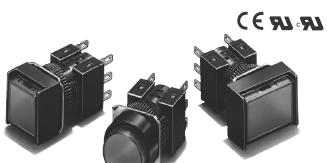 供应欧姆龙按钮开关A16-24DSW