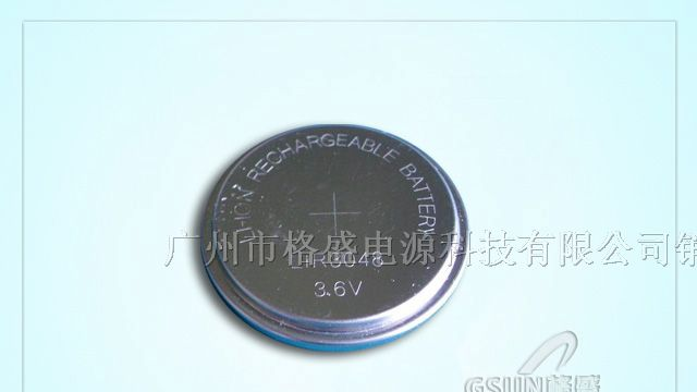 供应可充电纽扣电池LIR3048