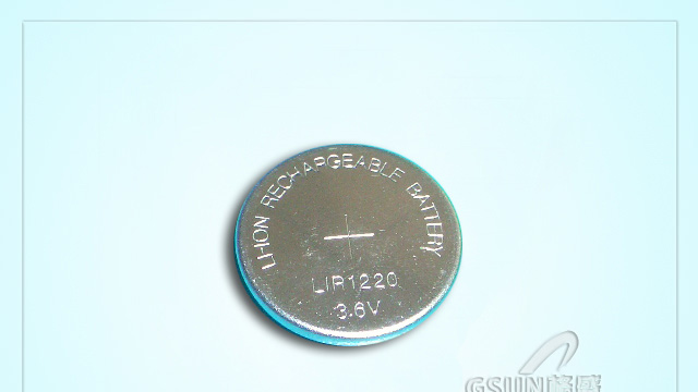 供应3.6V纽扣可充电电池LIR1220