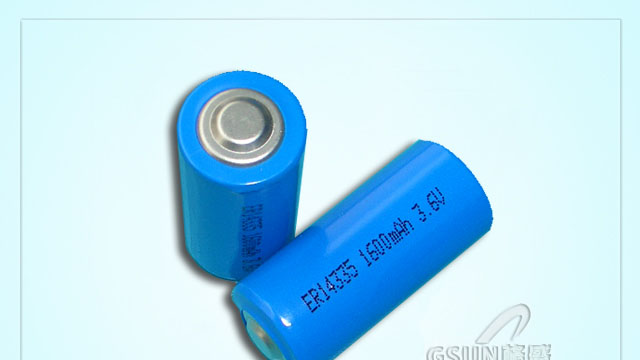 供应3.6V ER14335H智能仪表用锂亚电池