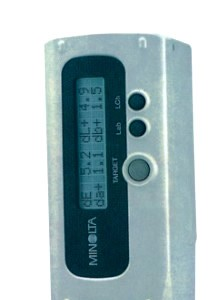 供应美能达CR-10电脑色彩色差计 色差仪 测色仪
