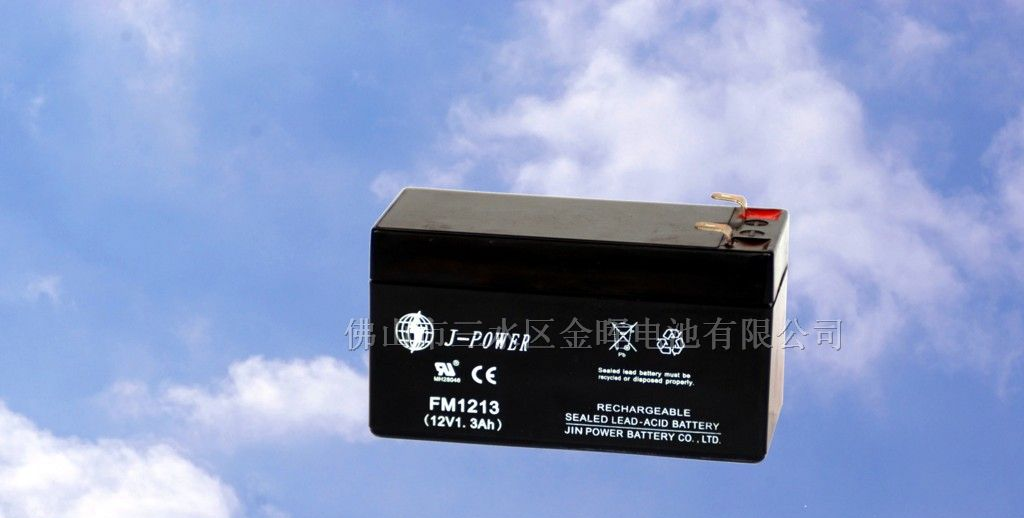 供应12V1.3AH电动气泵蓄电池