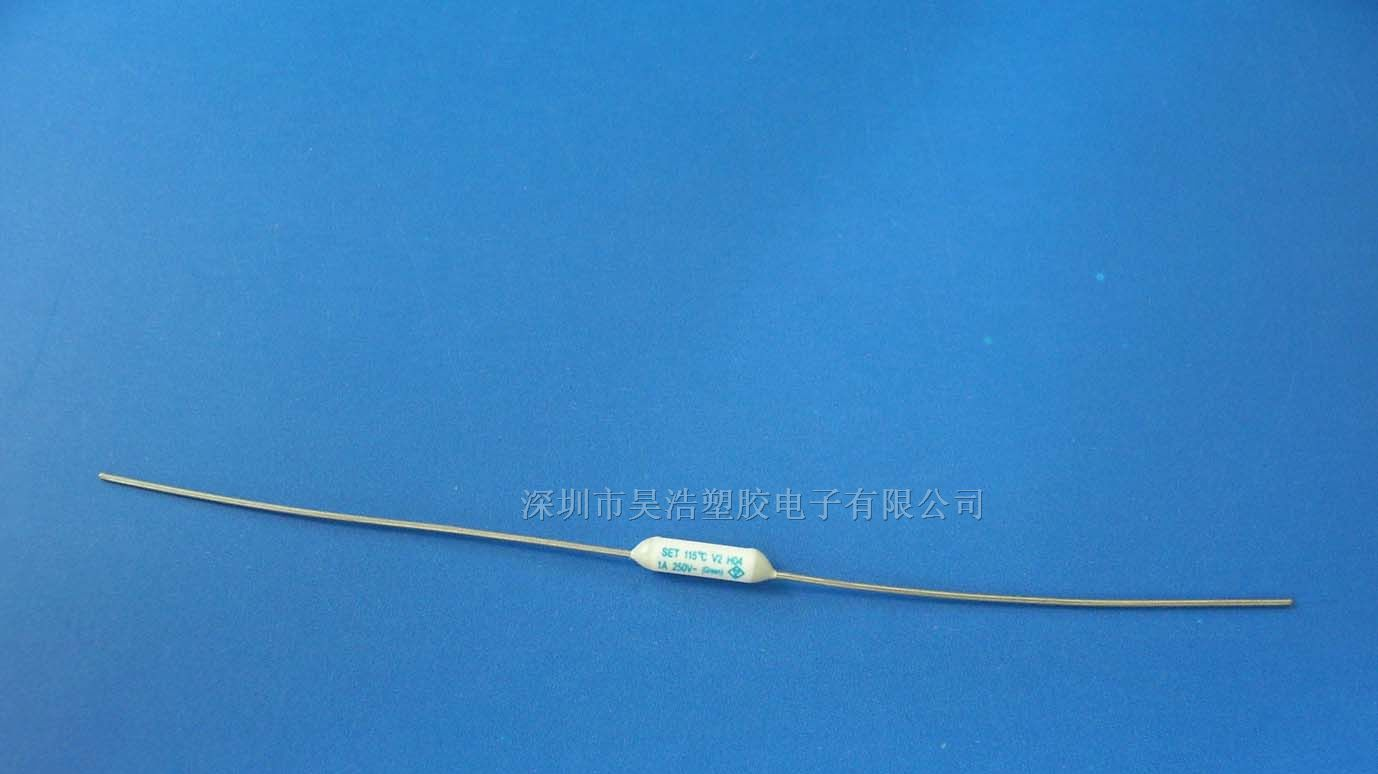 V2 115度1A250圆形/电阻形温度保险丝 热熔断器