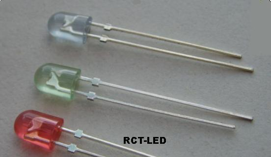 供应椭圆形红绿蓝光LED发光二极管