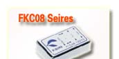 宽范围输入(4:1)DC-DC电源模块，FKC08系列