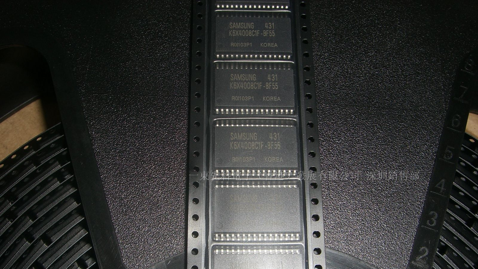 供应SRAM动态存储器IC，K6X4008C1F-BF55