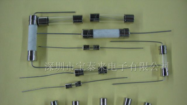 宝泰来电子供应5*20/6*30/3.6*10玻璃/陶瓷电流保险丝