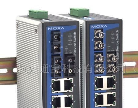 供应 MOXA EDS-309-3M-SC 9口交换机