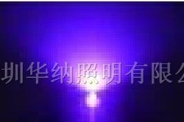 供应LED1W大功率紫光，1W大功率LED紫光发光管