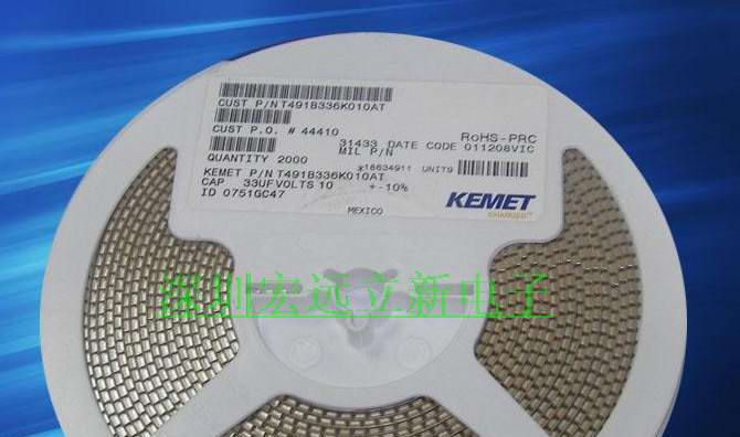 供应原装KEMET钽电容，大量现货，价格优惠！
