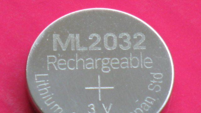 供应ML2032可充纽扣电池