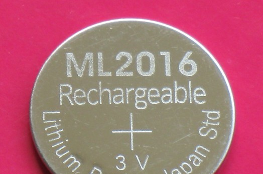 供应ML2016可充纽扣电池