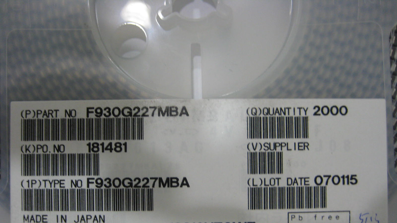供应贴片钽电容F9300G227MBA