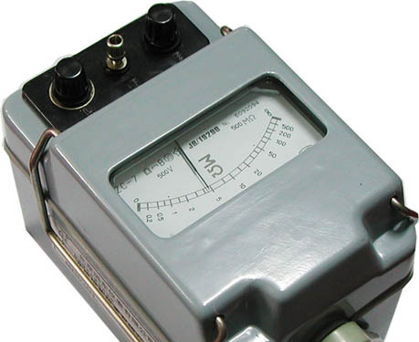 供应绝缘电阻表(兆欧表)ZC-7型