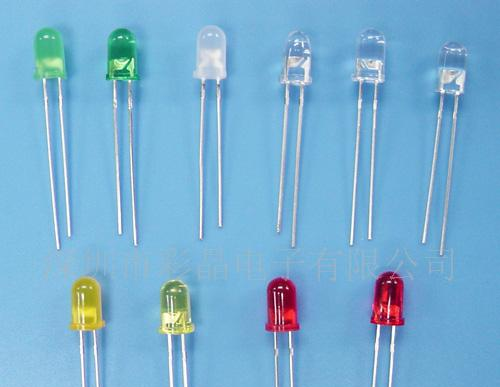 供应3mm单色LED，发光二极管
