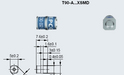供应Φ5×7.6mm陶瓷气体放电管(浪拓电子)