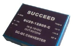 供应DC/DC电源模块输出电压可调15W SU15-C系列