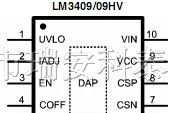 供应国半LED驱动IC  LM3409