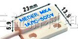 供应MEDER美达螺丝安装型干簧传感器MK04-1A66C-500W