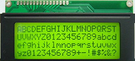 供应HP204B黄绿光液晶屏