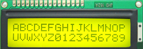 供应HP162AC黄绿膜液晶屏
