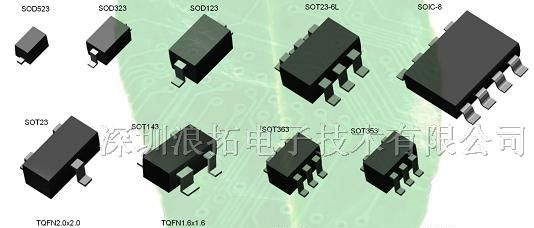 供应顺变抑制二极管RClamp0524P.TCT
