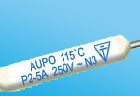供应温度保险丝1A250V102度-145度