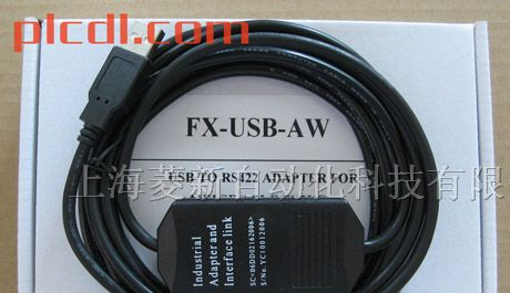 供应三菱FX3UC系列PLC编程电缆FX-USB-AW