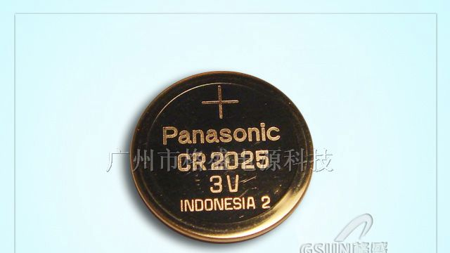 供应panasonic松下CR2025纽扣电池