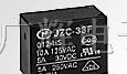 供应5A大功率继电器JZC-33F/20.5*10.2*15.3