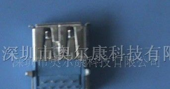 供应usb3.0 母座插板式连接器