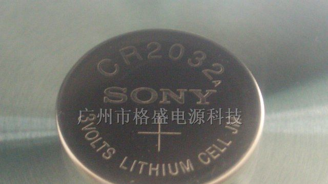 供应索尼CR2032纽扣电池